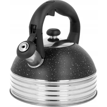 Varná konvice Tradiční ocelová Konvice Brunbeste 2,5 l černá, stříbrná, šedá