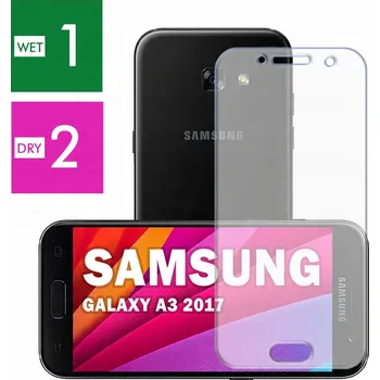 3x TVRZENÉ SKLO PRO SAMSUNG GALAXY A3 2017 RYCHLÉ OCHRANNÉ SKLO
