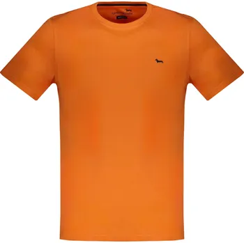Pánské oranžové triko s krátkým rukávem HARMONT &amp;amp; BLAINE oranžová 3364969