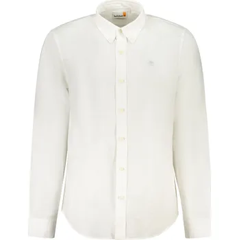 Pánské oblečení Pánská bílá košile Timberland Timberland bílá 3364626