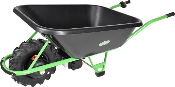 Motúčko STANDARD KLASIK - elektrické kolečko Pneumatika 10 cm Standardní rám Plastová korba 120 l