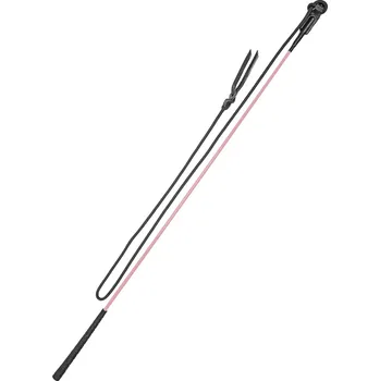 Jezdecký bičík Umbria Equitazione Bič / hůlka na práci ze země Umbria Equitazione, 120 cm, pink