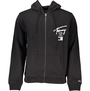 Pánská mikina Pánská černá mikina Tommy Hilfiger na zip Tommy Hilfiger černá 3361567