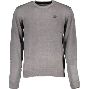 Pánský svetr Pánský šedý svetr GIAN MARCO VENTURI GIAN MARCO VENTURI šedá 3364705