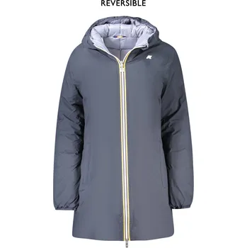 Dámská modrá oboustranná bunda K-WAY K-Way modrá | šedá 3357680