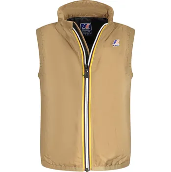 Dívčí vesta Dětská hnědá vesta K-WAY K-Way kaki 3367064