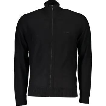 Pánský svetr Pánský černý cardigan HUGO BOSS Boss černá 3368181