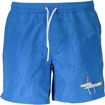 Pánské kraťasy Pánské plavkové kraťasy Karl Lagerfeld KARL LAGERFELD BEACHWEAR modrá 3366825