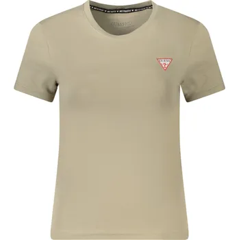 Béžové dámské triko GUESS JEANS GUESS JEANS kaki 3360887