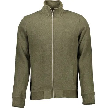 Pánská mikina Zelená pánská mikina na zip Superdry Superdry kaki 3362002