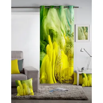 Závěs Matějovský Dekorační závěs Narcis rozměr: 140/260 s kruhy