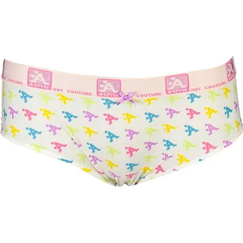 Kalhotky Dámské kalhotky A-STYLE bílé A-STYLE bílá | růžová 3367187