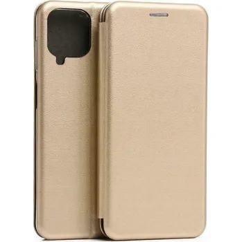 Pouzdro na mobilní telefon Flipový Pouzdro DIVA pro Apple Galaxy M33 5G zlatý