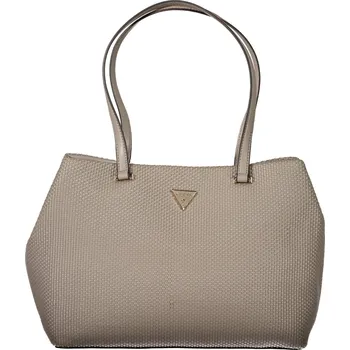 Velká béžová kabelka GUESS GUESS JEANS krémová 3359213