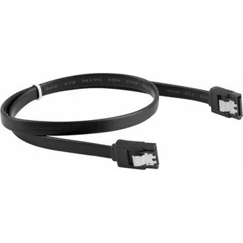Počítač LANBERG SATA III datový kabel (6GB/S) F / F 50cm, kovová západka, černý CA-SASA-14CU-0050-BK LANBERG SATA III datový kabel (6GB/S) F / F 50cm, kovová západka, černý