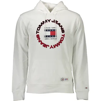 Pánská mikina Bílá mikina Tommy Hilfiger s kapucí Tommy Hilfiger bílá 3364402