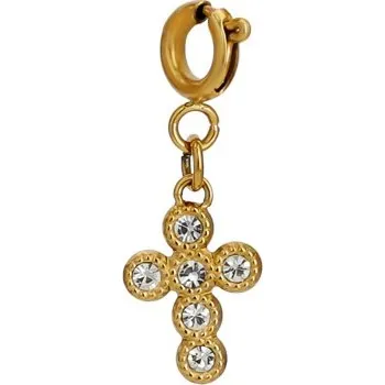 Přívěsek Přívěsek Křížek s připínací karabinkou