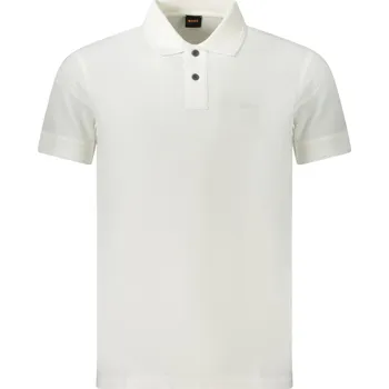 BOSS pánské polo triko bílé Boss bílá 3363553