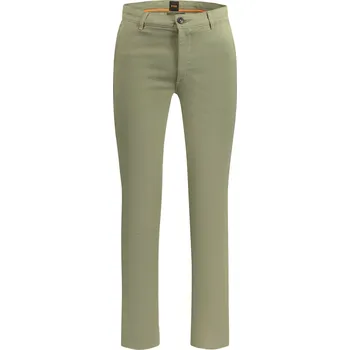 Pánské zelené kalhoty HUGO BOSS Boss kaki 3365193