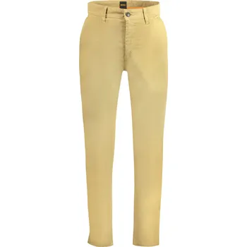 Pánské kalhoty HUGO BOSS, hnědé Boss kaki 3357876