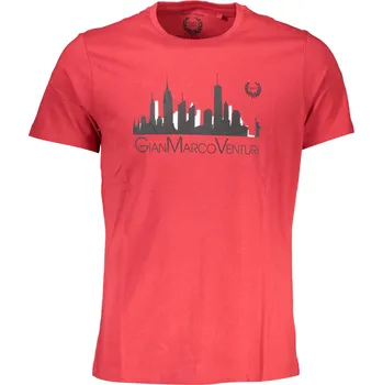 Pánské tričko Červené pánské triko Gian Marco Venturi GIAN MARCO VENTURI černá | červená 3360732