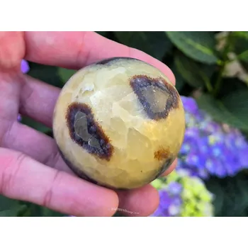 Sběratelství Koule ze septarie Ø56mm 247g z Madagaskaru