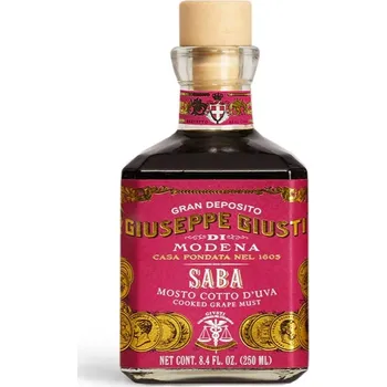 Sladidlo GIUSTI Modena 1605 Vařený hroznový mošt SABA 250 ml, Giusti - doprava zdarma od 2999 Kč