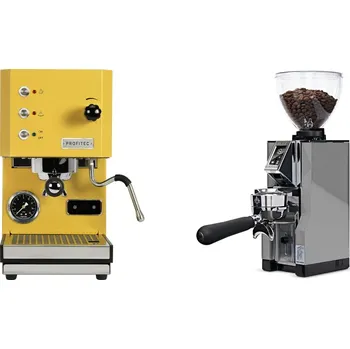 Kávovar Profitec GO, yellow + Eureka Mignon Libra 65 All Purpose, CR…