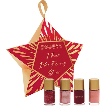 Vánoční dekorace ParisAx Sada 4 laků na nehty - Vánoční dekorace na stromeček