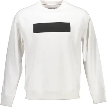 Pánská mikina Calvin Klein bílá mikina bez zipu Calvin Klein bílá 3361446