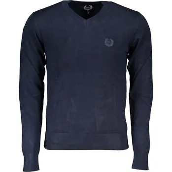 Pánský svetr Pánský modrý svetr Gian Marco Venturi GIAN MARCO VENTURI modrá 3364477