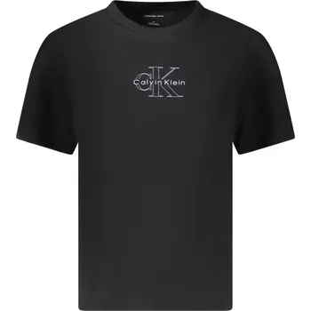 Pánské tričko Černé tričko Calvin Klein s krátkým rukávem Calvin Klein černá 3360914