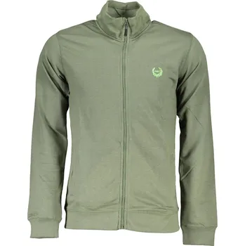 Pánská mikina Pánská mikina na zip GIAN MARCO VENTURI GIAN MARCO VENTURI zelená 3359418