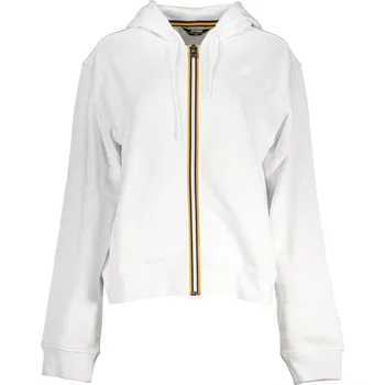 Dámská mikina Dámská bílá mikina na zip K-WAY K-Way bílá 3365454
