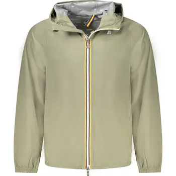 Pánská větrovka Pánská zelená bunda K-WAY K-Way kaki | vícebarevná 3357925