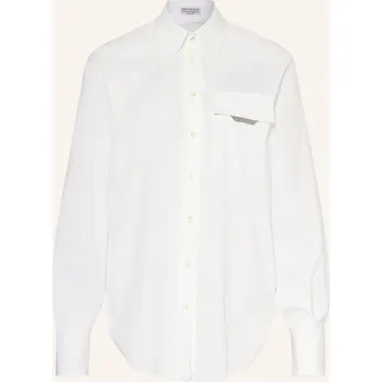 Dámská halenka Brunello Cucinelli Dámská Košilová Halenka S Ozdobnými...