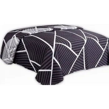 Přehoz na lůžko Přehoz na postel Euromat polyester 220 cm x 240 cm, vícebarevný