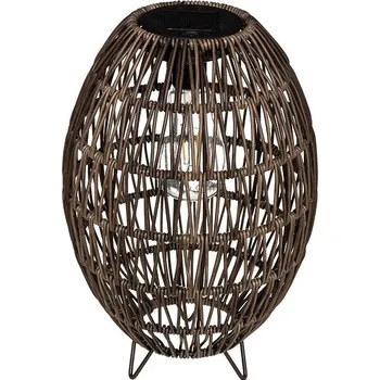 Lucerna Atmosphera Solární lucerna průměr 21 cm, hnědá