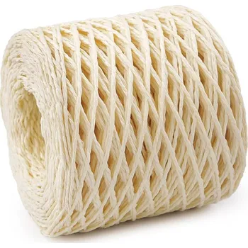 Stoklasa 310293 lýko rafie k pletení tašek 1,5 mm/200 m, 3 přírodní světlé