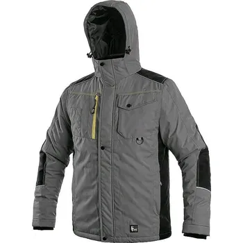 Pánská softshellová bunda BALTIMORE bunda šedo-černá