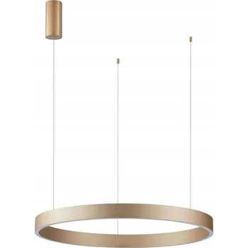 Závěsné svítidlo Italux žluté moderní 2-bodové LED 100 W 4800 lm