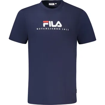 Pánské oblečení Pánské tričko FILA s krátkým rukávem Fila modrá 3359819