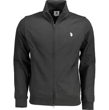 Pánská mikina Černá pánská mikina na zip US Polo US Polo Assn černá 3360592