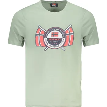 Pánské tričko Pánské triko NORWAY 1963, zelené NORWAY 1963 světle zelená 3365307