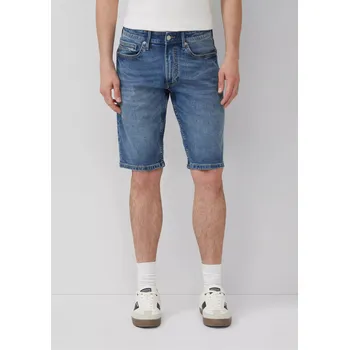 Pánské kraťasy s.Oliver pánské džínové kraťasy Regular tmavě modré Velikost: 31