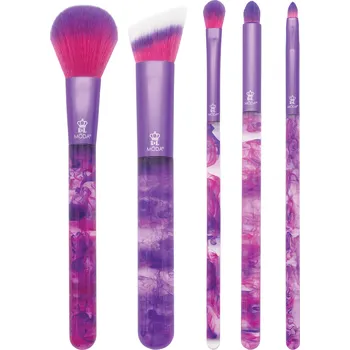 Kosmetický štětec Royal & Langnickel MŌDA BEAUTIFULLY BOLD BRUSHES™ SMOKE SHOW FULL FACE KIT 5PC SADA KOSMETICKÝCH ŠTĚTCŮ NA OBLIČEJ – 5KS