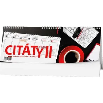 Kalendář SPEKTRUM GRAFIK Stolní kalendář 2026 Citáty II