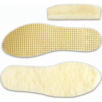 Ovčí věci Vložky do bot s ovčí vlnou a izolační zlatou termofólií Velikost: 44