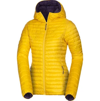 Dámská větrovka Northfinder Dámská bunda zateplená oboustranná ANNIE, lemonplum, XS