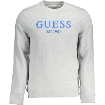 Pánská mikina Pánská mikina GUESS bez kapuce GUESS JEANS šedá 3356908